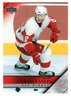 Mikael Samuelsson - Detroit Red Wings (NHL Hockey Card) 2005-06 Upper Deck # 317 Mint