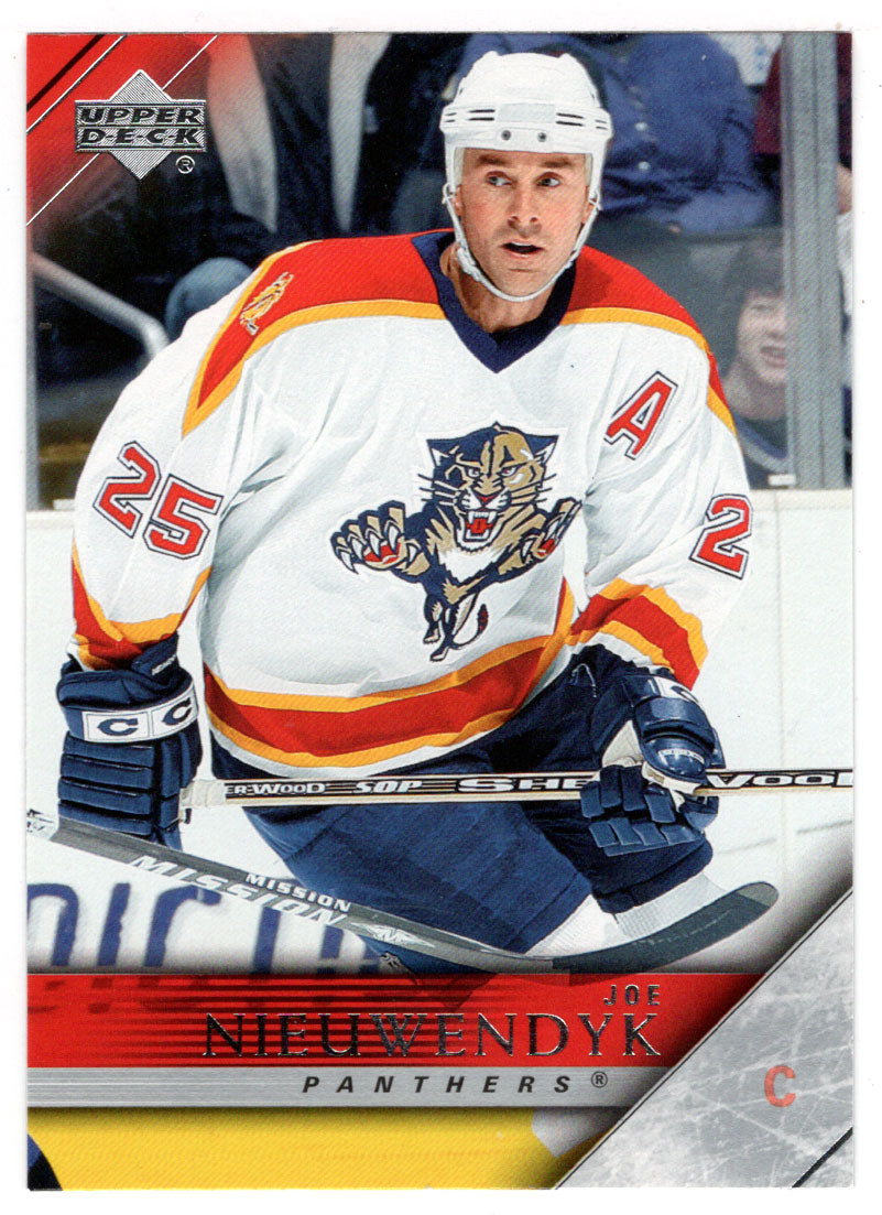 Joe Nieuwendyk - Florida Panthers (NHL Hockey Card) 2005-06 Upper Deck # 328 Mint