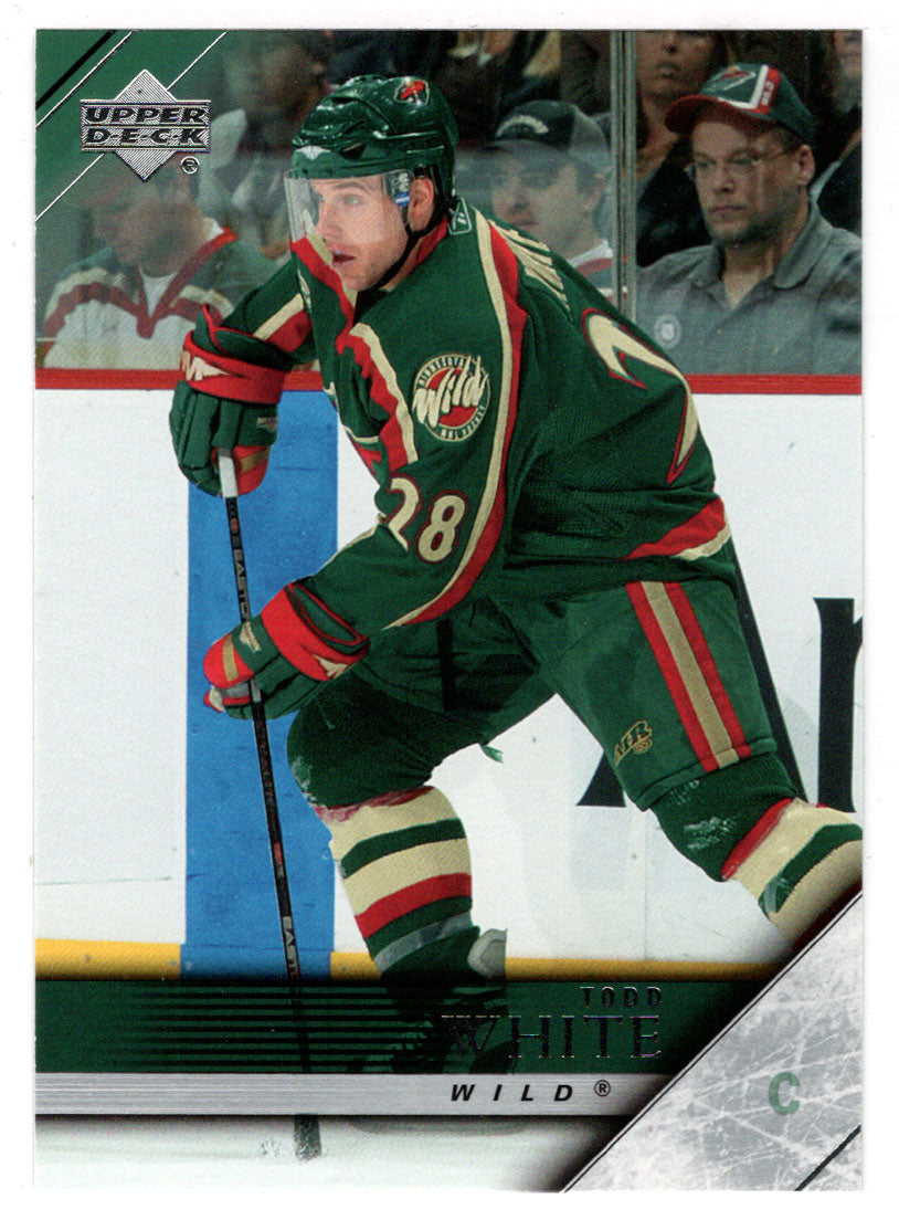 Todd White - Minnesota Wild (NHL Hockey Card) 2005-06 Upper Deck # 344 Mint