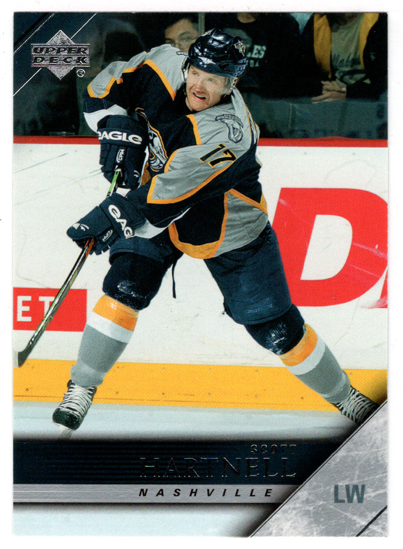 Scott Hartnell - Nashville Predators (NHL Hockey Card) 2005-06 Upper Deck # 357 Mint