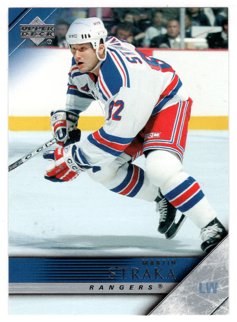 Martin Straka - New York Rangers (NHL Hockey Card) 2005-06 Upper Deck # 375 Mint