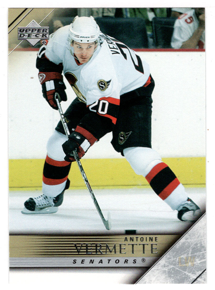 Antoine Vermette - Ottawa Senators (NHL Hockey Card) 2005-06 Upper Deck # 384 Mint