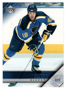 Scott Young - St. Louis Blues (NHL Hockey Card) 2005-06 Upper Deck # 414 Mint