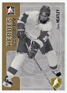 Dany Heatley - Wisconsin Badgers (NHL - Minor Hockey Card) 2005-06 ITG Heroes and Prospects # 184 Mint