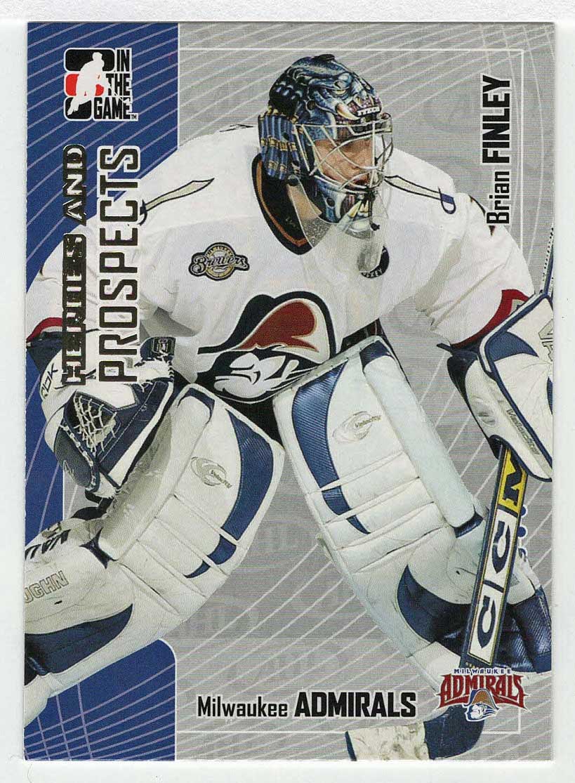 Brian Finley - Milwaukee Admirals (NHL - Minor Hockey Card) 2005-06 ITG Heroes and Prospects # 206 Mint