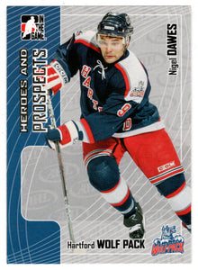 Nigel Dawes - Hartford Wolf Pack (NHL - Minor Hockey Card) 2005-06 ITG Heroes and Prospects # 234 Mint