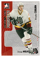 Braydon Coburn - Chicago Wolves (NHL - Minor Hockey Card) 2005-06 ITG Heroes and Prospects # 235 Mint