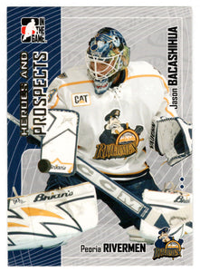 Jason Bacashihua - Peoria Rivermen (NHL - Minor Hockey Card) 2005-06 ITG Heroes and Prospects # 241 Mint