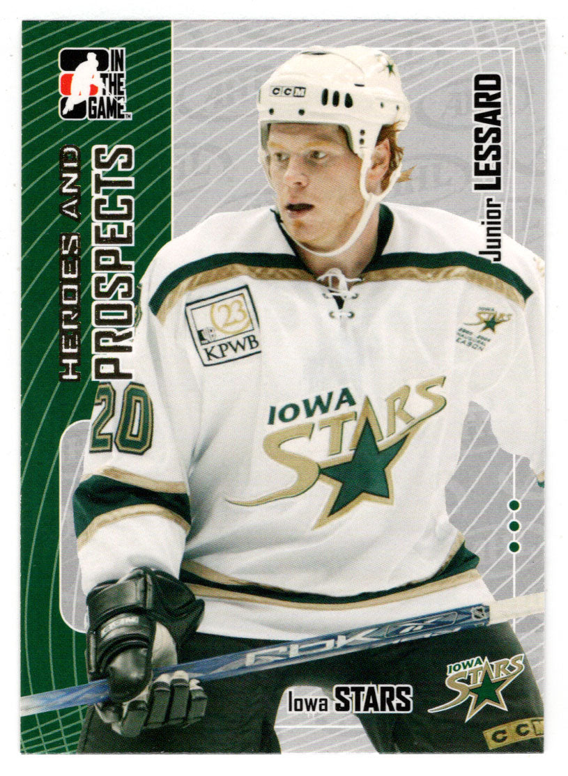 Junior Lessard - Iowa Stars (NHL - Minor Hockey Card) 2005-06 ITG Heroes and Prospects # 271 Mint