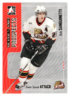 Bobby Sanguinetti - Owen Sound Attack (NHL - Minor Hockey Card) 2005-06 ITG Heroes and Prospects # 286 Mint
