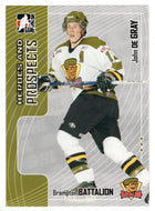 John de Gray - Brampton Battalion (NHL - Minor Hockey Card) 2005-06 ITG Heroes and Prospects # 294 Mint