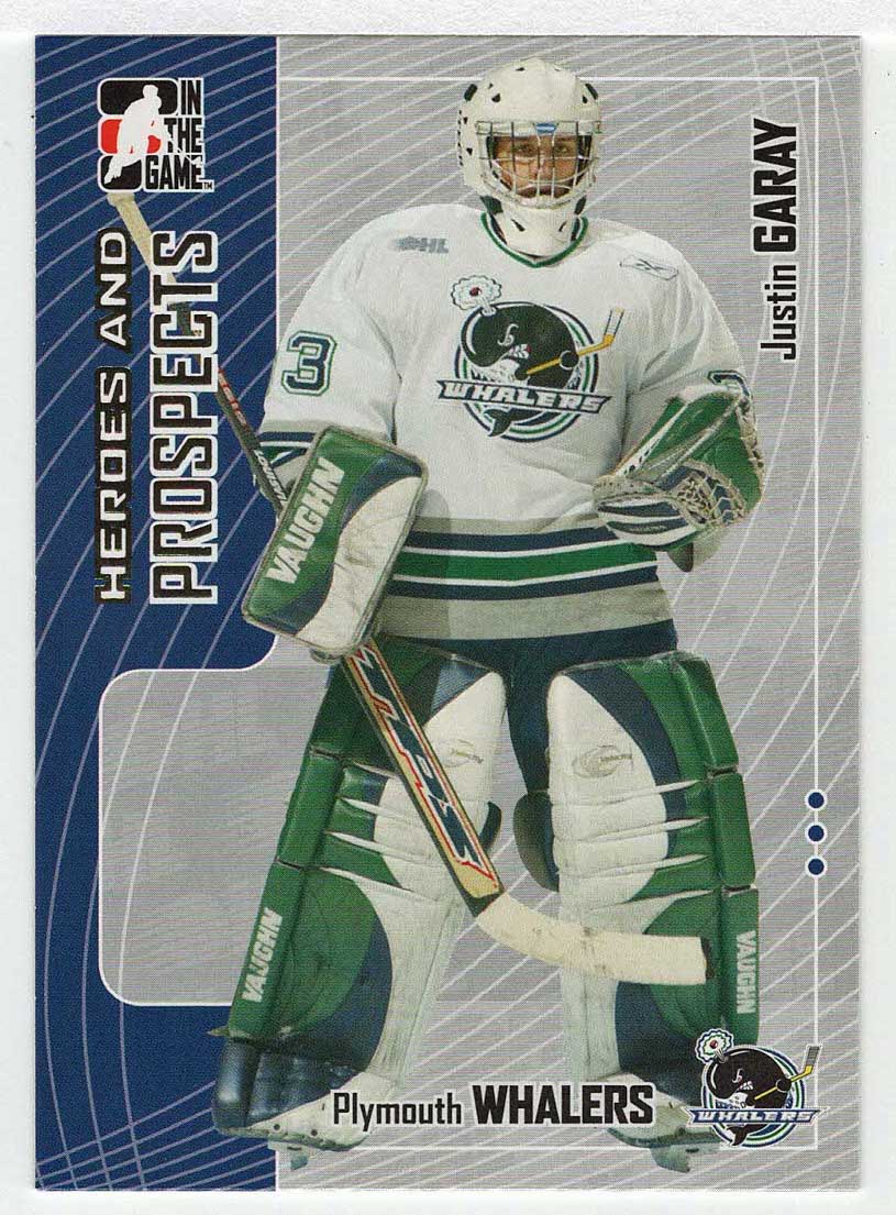 Justin Garay - Plymouth Whalers (NHL - Minor Hockey Card) 2005-06 ITG Heroes and Prospects # 297 Mint