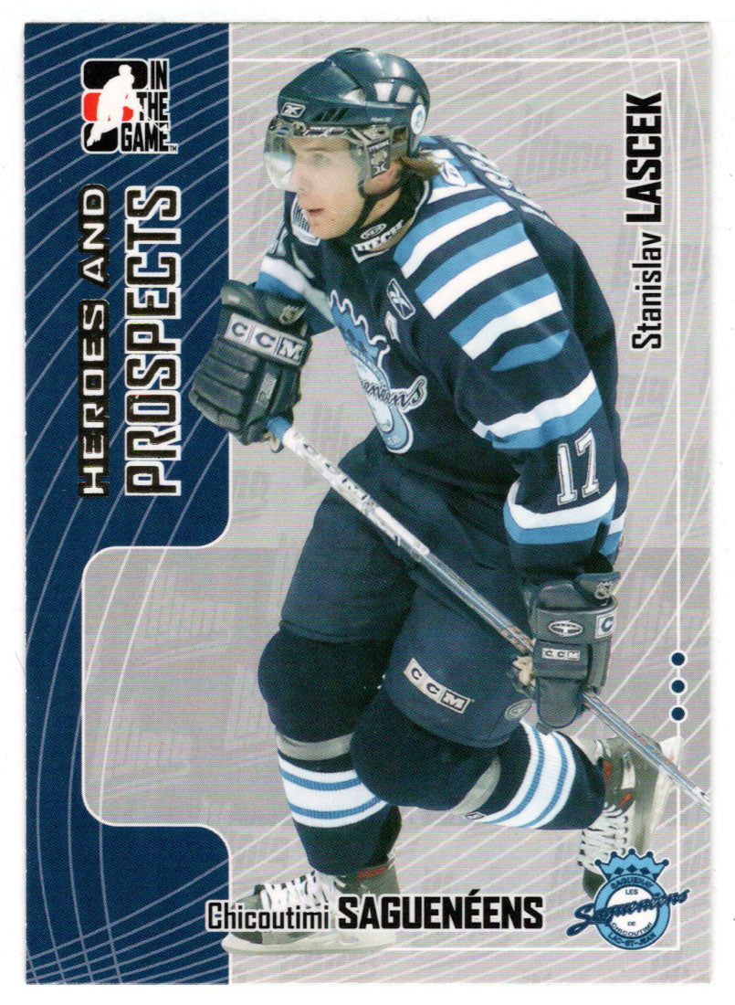 Stanislav Lascek - Chicoutimi Sagueneens (NHL - Minor Hockey Card) 2005-06 ITG Heroes and Prospects # 305 Mint