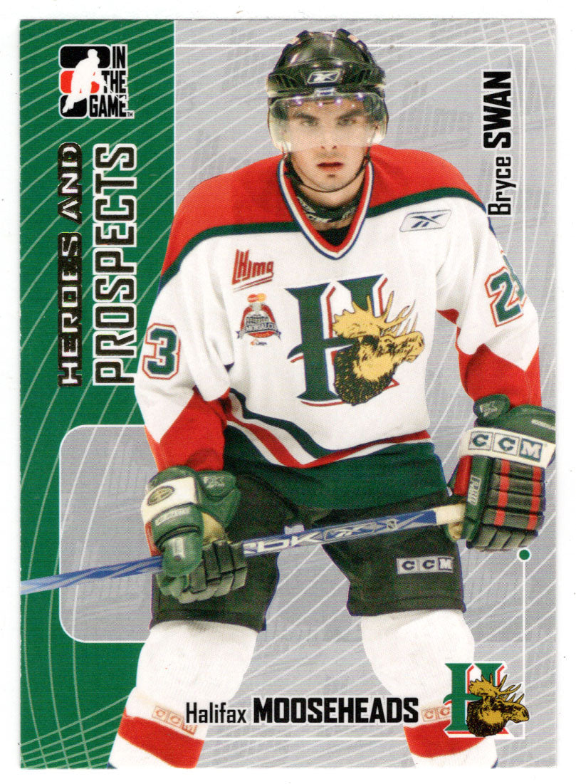 Bryce Swan - Halifax Mooseheads (NHL - Minor Hockey Card) 2005-06 ITG Heroes and Prospects # 310 Mint