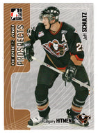 Jeff Schultz - Calgary Hitmen (NHL - Minor Hockey Card) 2005-06 ITG Heroes and Prospects # 311 Mint