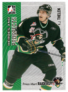 A.J. Thelen - Prince Albert Raiders (NHL - Minor Hockey Card) 2005-06 ITG Heroes and Prospects # 313 Mint