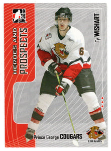 Ty Wishart - Prince George Cougars (NHL - Minor Hockey Card) 2005-06 ITG Heroes and Prospects # 321 Mint