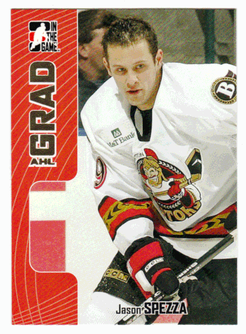 Jason Spezza - Binghamton Senators - AHL Grad (NHL - Minor Hockey Card) 2005-06 ITG Heroes and Prospects # 344 Mint