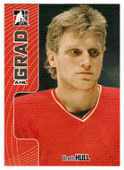 Brett Hull - Moncton Golden Flames - AHL Grad (NHL - Minor Hockey Card) 2005-06 ITG Heroes and Prospects # 346 Mint