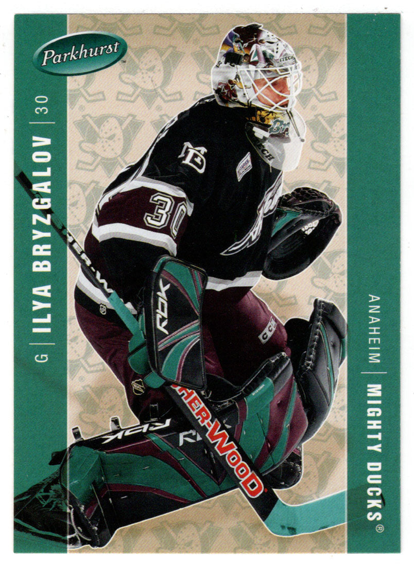 Ilya Bryzgalov - Anaheim Mighty Ducks (NHL Hockey Card) 2005-06 Parkhurst # 10 Mint