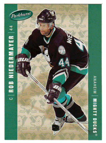 2005 Upper Deck #3 Rob Niedermayer Anaheim Mighty Ducks