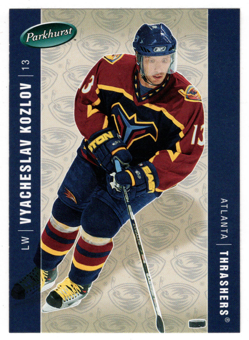 Vyacheslav Kozlov - Atlanta Thrashers (NHL Hockey Card) 2005-06 Parkhurst # 21 Mint