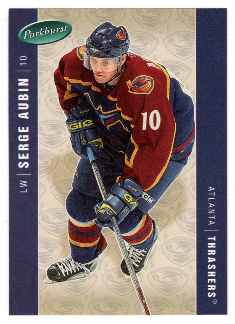 Serge Aubin - Atlanta Thrashers (NHL Hockey Card) 2005-06 Parkhurst # 27 Mint