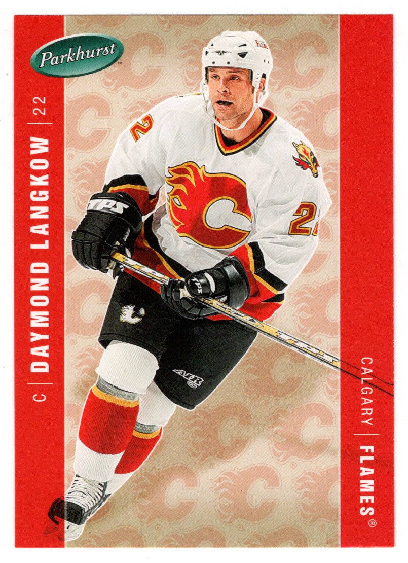 Daymond Langkow - Calgary Flames (NHL Hockey Card) 2005-06 Parkhurst # 68 Mint