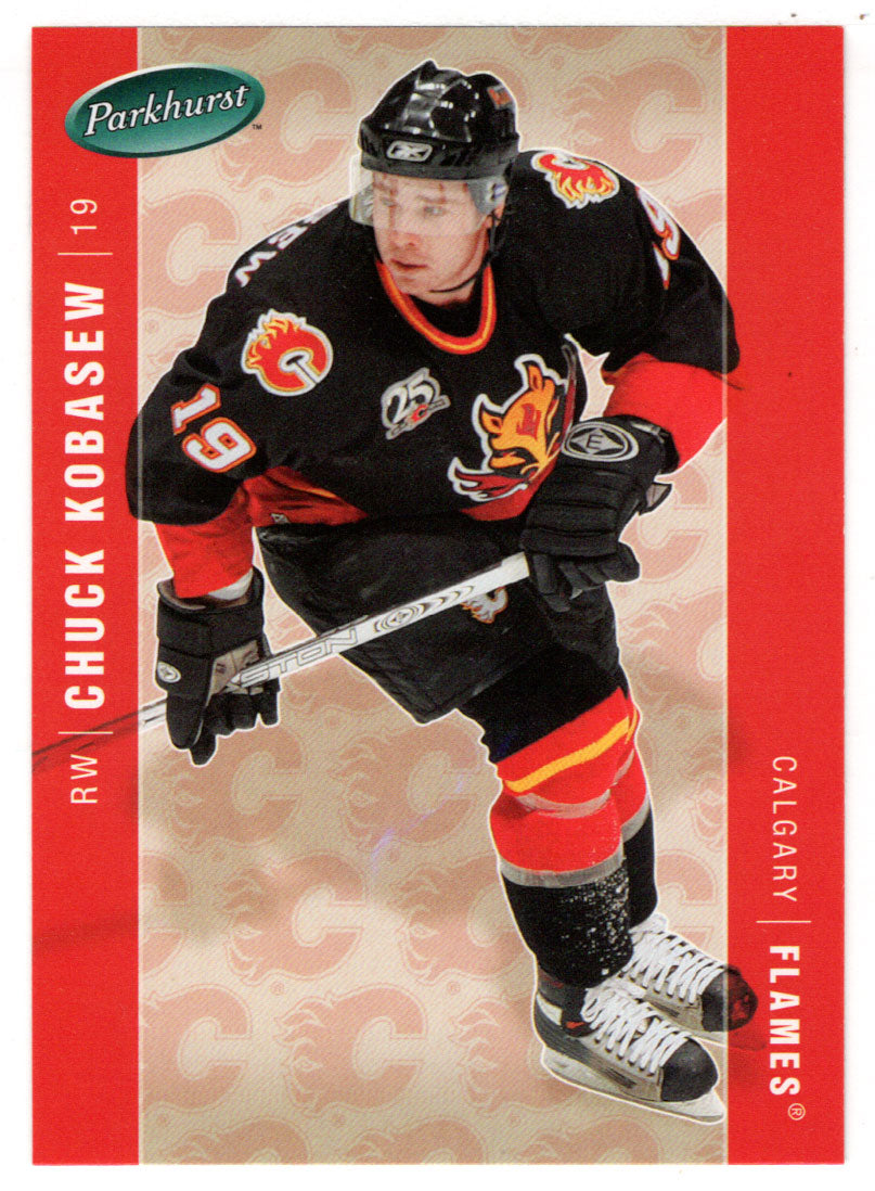 Chuck Kobasew - Calgary Flames (NHL Hockey Card) 2005-06 Parkhurst # 72 Mint
