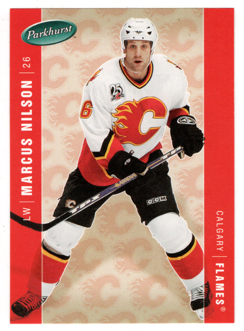 Marcus Nilson - Calgary Flames (NHL Hockey Card) 2005-06 Parkhurst # 82 Mint