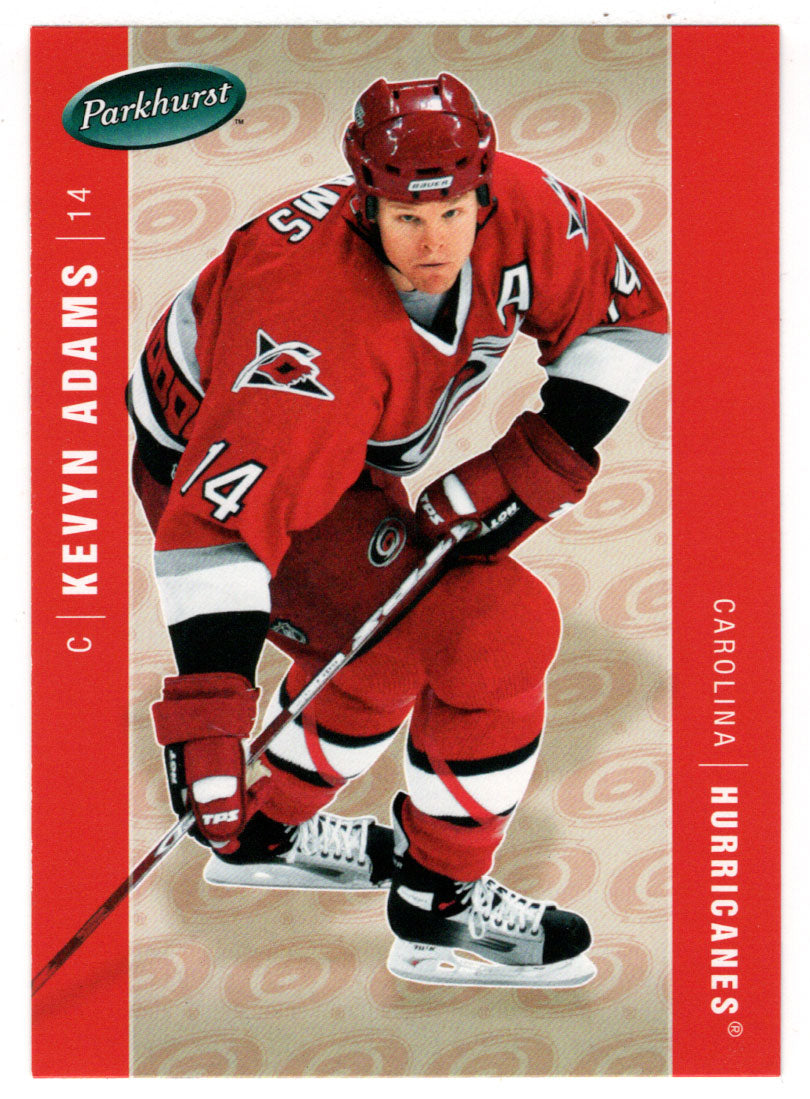 Kevyn Adams - Carolina Hurricanes (NHL Hockey Card) 2005-06 Parkhurst # 96 Mint