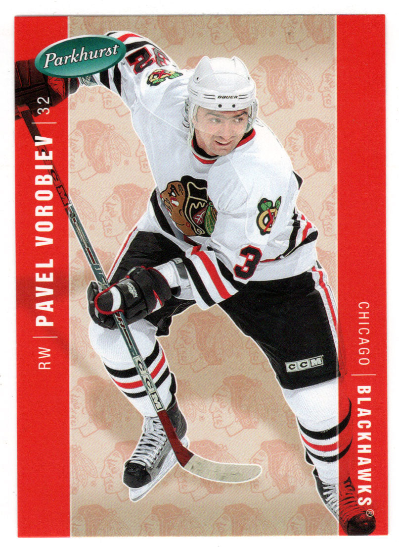 Pavel Vorobiev - Chicago Blackhawks (NHL Hockey Card) 2005-06 Parkhurst # 105 Mint