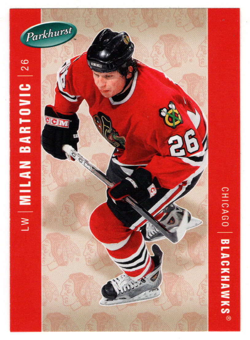 Milan Bartovic - Chicago Blackhawks (NHL Hockey Card) 2005-06 Parkhurst # 115 Mint