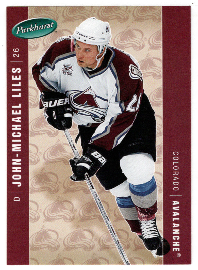 John-Michael Liles - Colorado Avalanche (NHL Hockey Card) 2005-06 Parkhurst # 123 Mint