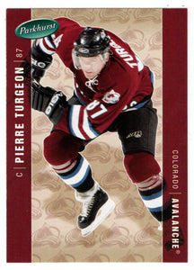 Pierre Turgeon - Colorado Avalanche (NHL Hockey Card) 2005-06 Parkhurst # 125 Mint