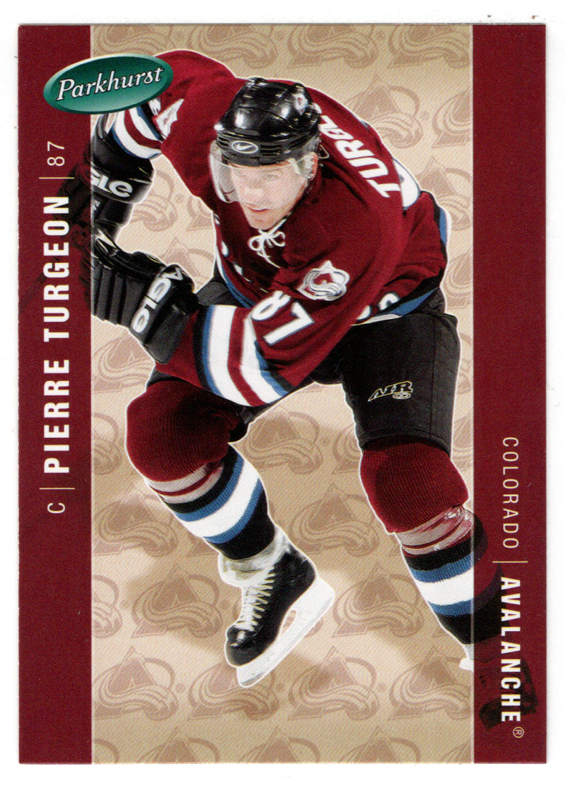 Pierre Turgeon - Colorado Avalanche (NHL Hockey Card) 2005-06 Parkhurst # 125 Mint