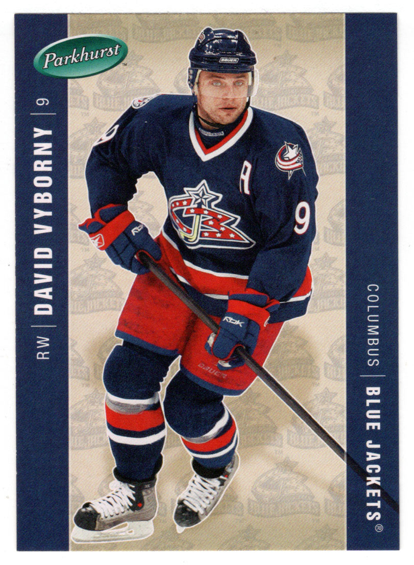 David Vyborny - Columbus Blue Jackets (NHL Hockey Card) 2005-06 Parkhurst # 134 Mint