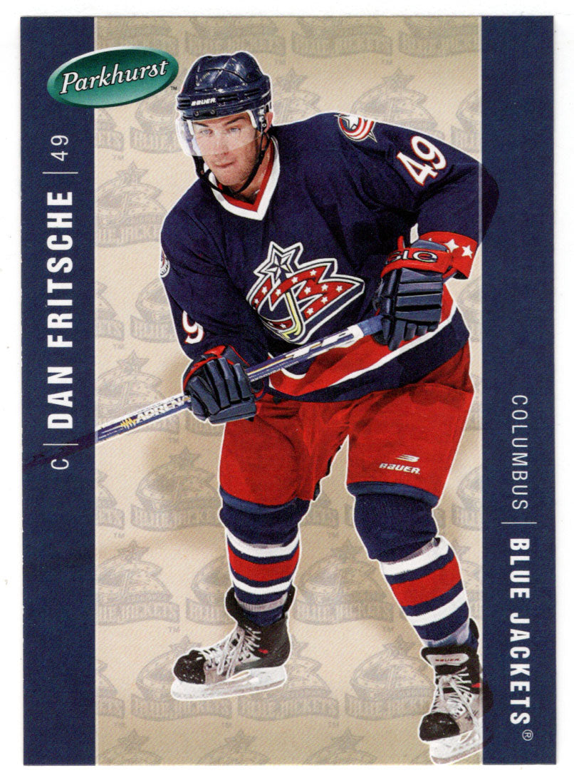 Dan Fritsche - Columbus Blue Jackets (NHL Hockey Card) 2005-06 Parkhurst # 147 Mint