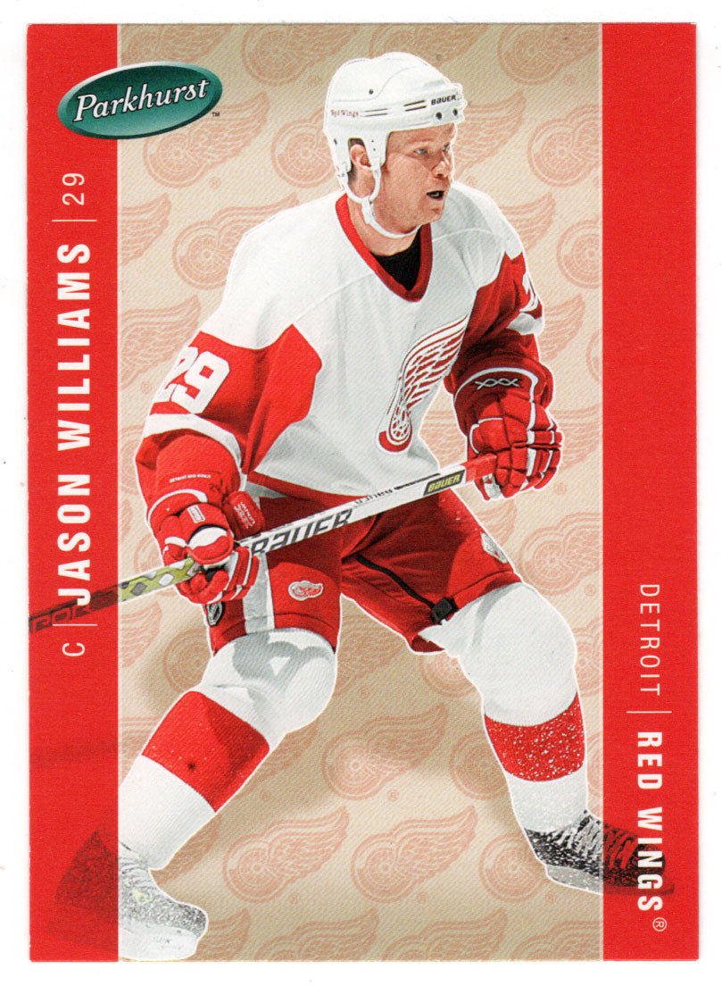Jason Williams - Detroit Red Wings (NHL Hockey Card) 2005-06 Parkhurst # 172 Mint