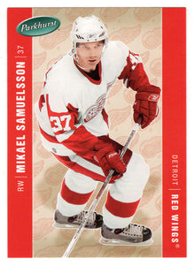 Mikael Samuelsson - Detroit Red Wings (NHL Hockey Card) 2005-06 Parkhurst # 177 Mint