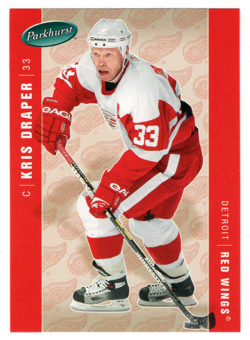 Kris Draper - Detroit Red Wings (NHL Hockey Card) 2005-06 Parkhurst # 179 Mint