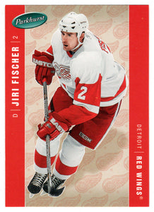 Jiri Fischer - Detroit Red Wings (NHL Hockey Card) 2005-06 Parkhurst # 184 Mint
