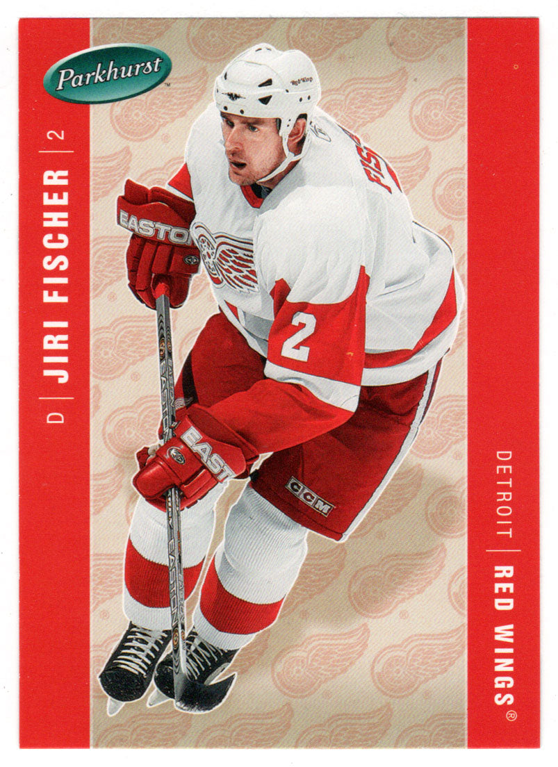 Jiri Fischer - Detroit Red Wings (NHL Hockey Card) 2005-06 Parkhurst # 184 Mint