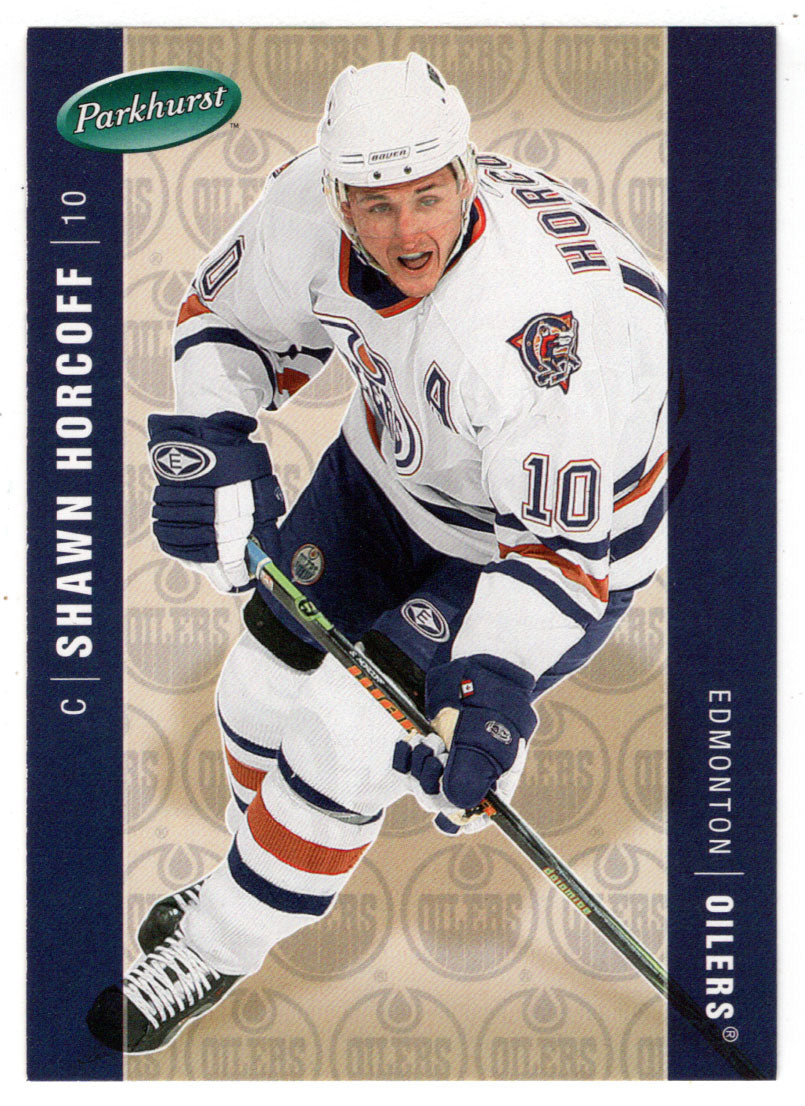 Shawn Horcoff - Edmonton Oilers (NHL Hockey Card) 2005-06 Parkhurst # 185 Mint