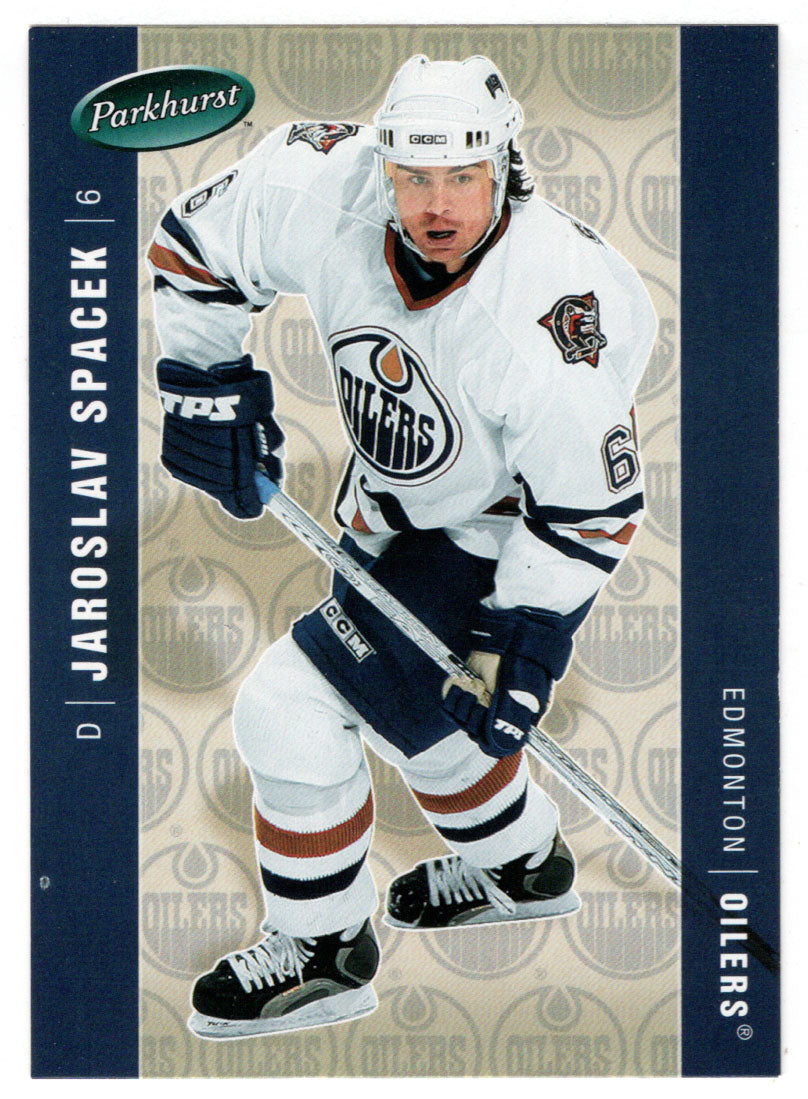 Jaroslav Spacek - Edmonton Oilers (NHL Hockey Card) 2005-06 Parkhurst # 191 Mint
