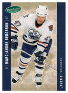 Marc-Andre Bergeron - Edmonton Oilers (NHL Hockey Card) 2005-06 Parkhurst # 194 Mint