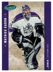 Mathieu Garon - Los Angeles Kings (NHL Hockey Card) 2005-06 Parkhurst # 218 Mint