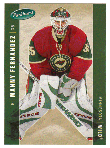Manny Fernandez - Minnesota Wild (NHL Hockey Card) 2005-06 Parkhurst # 235 Mint