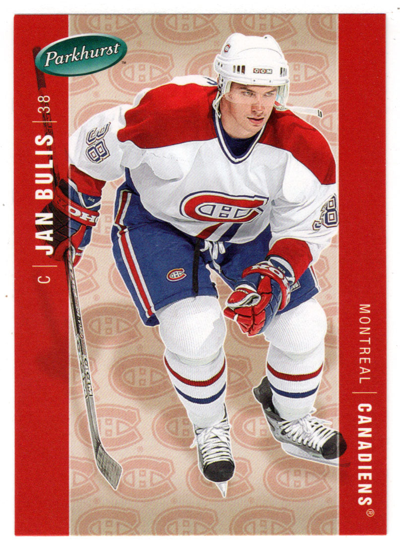 Jan Bulis - Montreal Canadiens (NHL Hockey Card) 2005-06 Parkhurst # 255 Mint