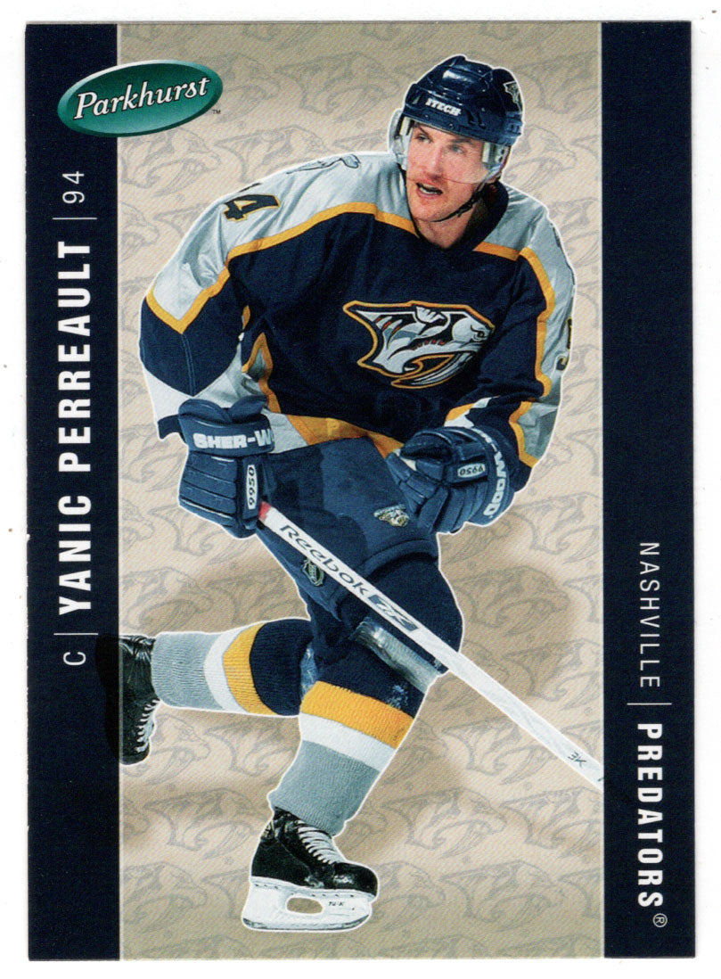 Yanic Perreault - Nashville Predators (NHL Hockey Card) 2005-06 Parkhurst # 271 Mint